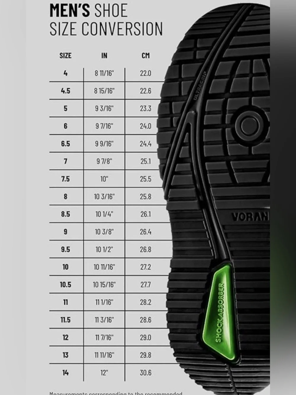 Voran men’s athletic